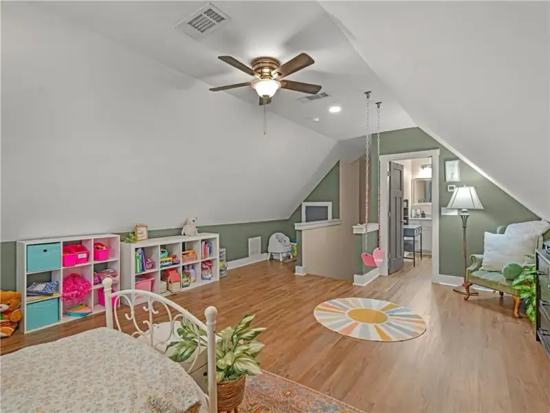 Furnished interior view inside a new home in , Monticello (Image 13).