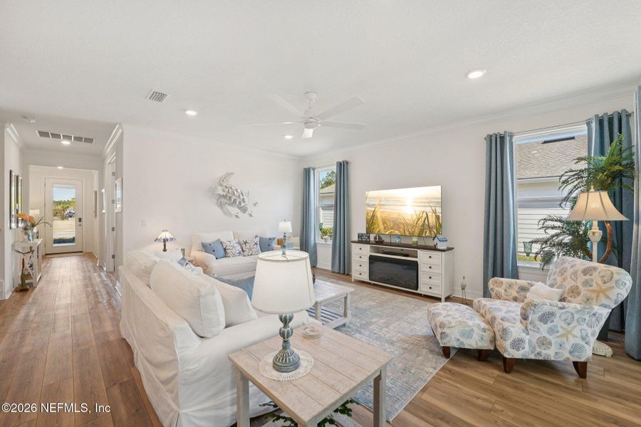 Furnished interior view inside a new home in , Ponte Vedra (Image 5).