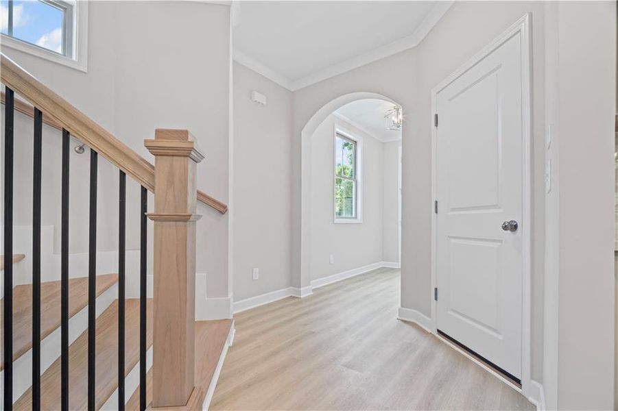 Spacious, unfurnished interior of a new home in The Retreat at River Green, Canton (Image 20).