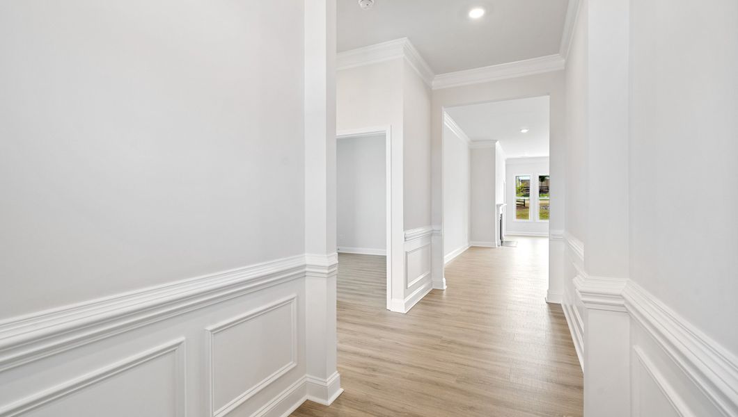 Spacious, unfurnished interior of a new home in Sunset Summits, Spartanburg (Image 14). Spacious, unfurnished interior of a new home in Sunset Summits, Spartanburg (Image 14).