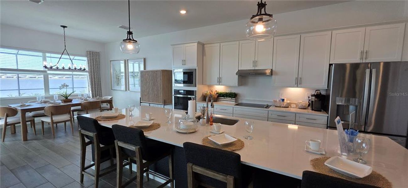 Furnished interior view inside a new home in , Englewood (Image 9). Furnished interior view inside a new home in , Englewood (Image 9).
