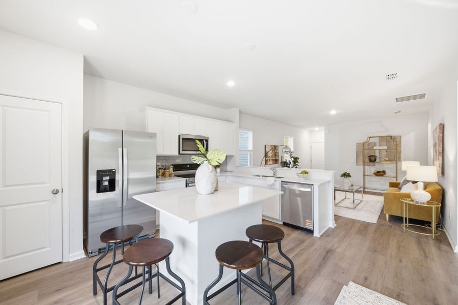 Furnished interior view inside a new home in Grand Arbor, Blythewood (Image 19).