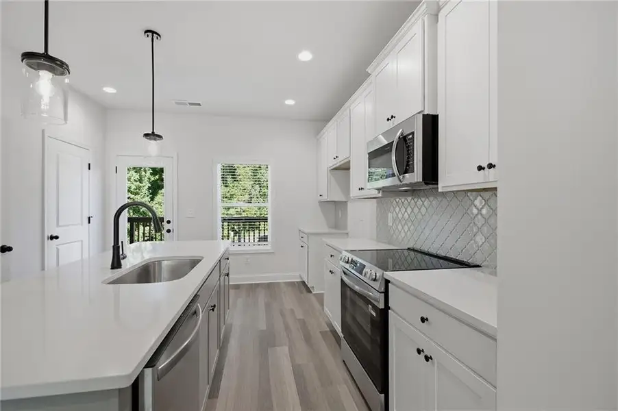 Furnished interior view inside a new home in , Mableton (Image 9).