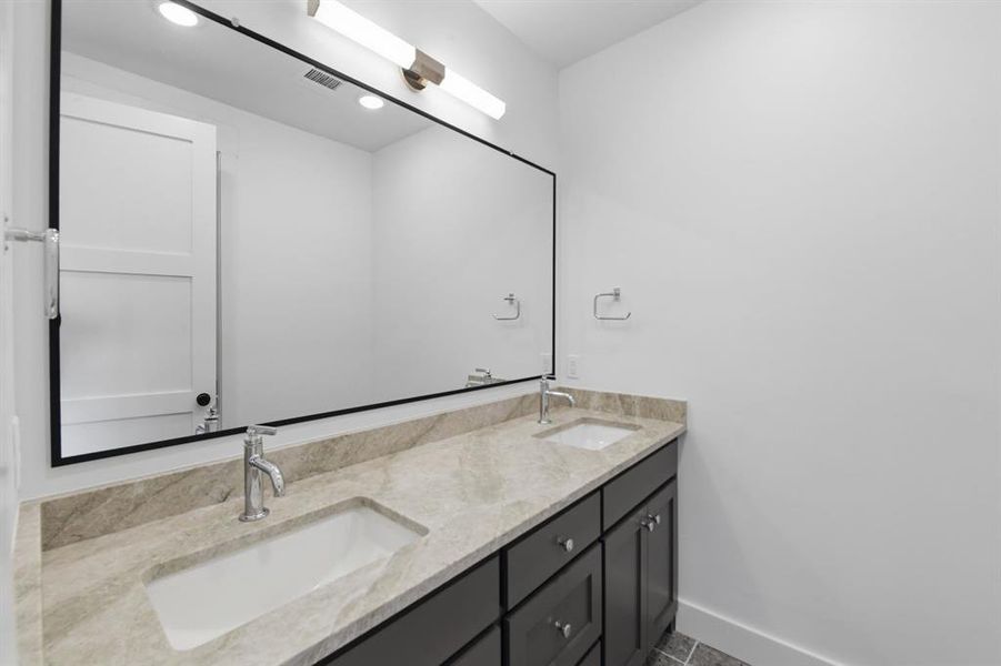 Furnished interior view inside a new home in , Graford (Image 13).