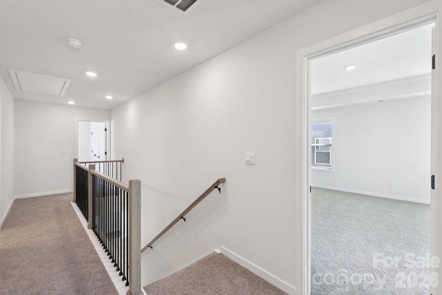 Spacious, unfurnished interior of a new home in Oak Grove Hill, Huntersville (Image 32). Spacious, unfurnished interior of a new home in Oak Grove Hill, Huntersville (Image 32).