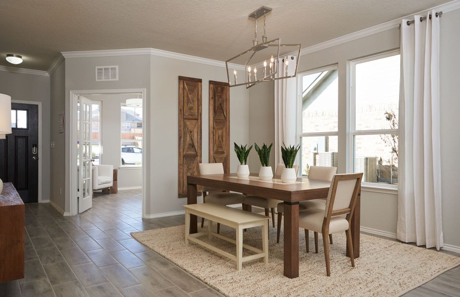 Representative furnished interior of a home built from the Mesilla by Centex in Horizon Ridge, San Antonio (Image 12). Representative furnished interior of a home built from the Mesilla by Centex in Horizon Ridge, San Antonio (Image 12).
