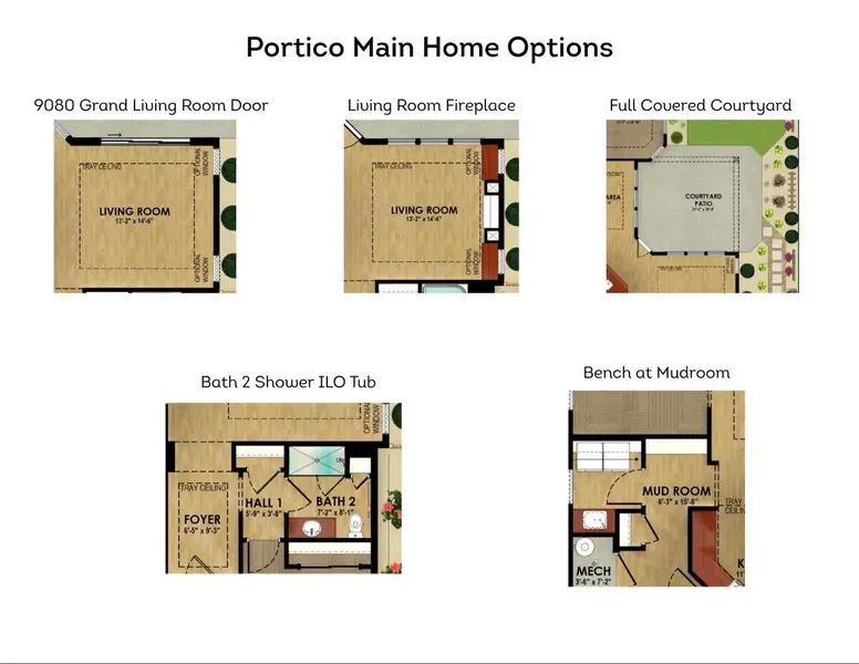 2D floor plan layout for the Portico by Epcon Communities in Chipeta Hollows, Grand Junction, CO (Image 31). 2D floor plan layout for the Portico by Epcon Communities in Chipeta Hollows, Grand Junction, CO (Image 31).