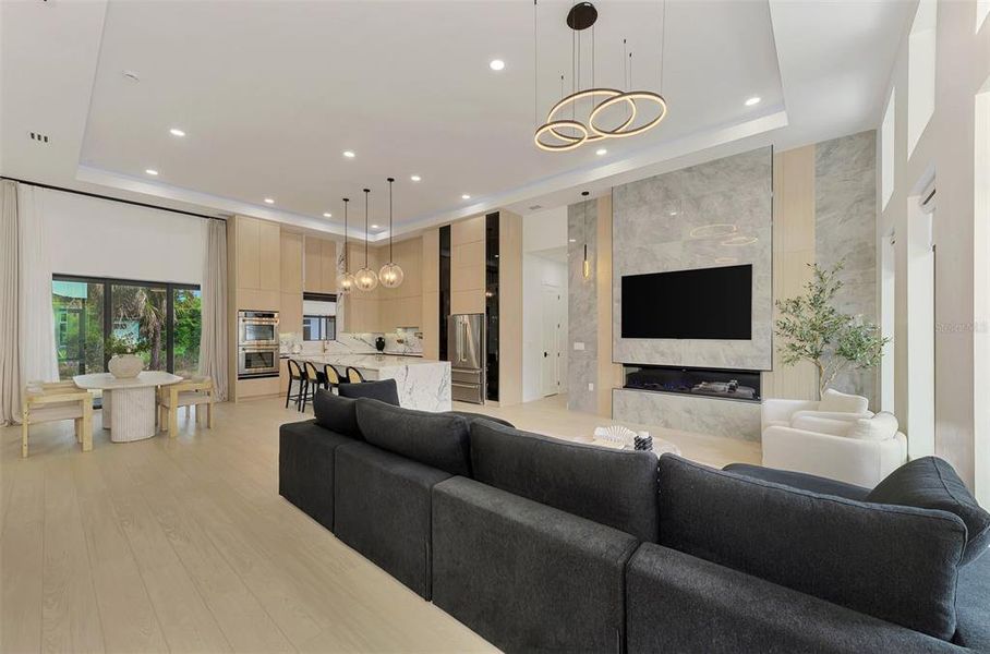 Furnished interior view inside a new home in , North Port (Image 9).