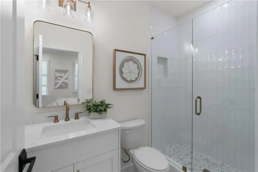 Furnished interior view inside a new home in Park Walke, Alpharetta (Image 16).