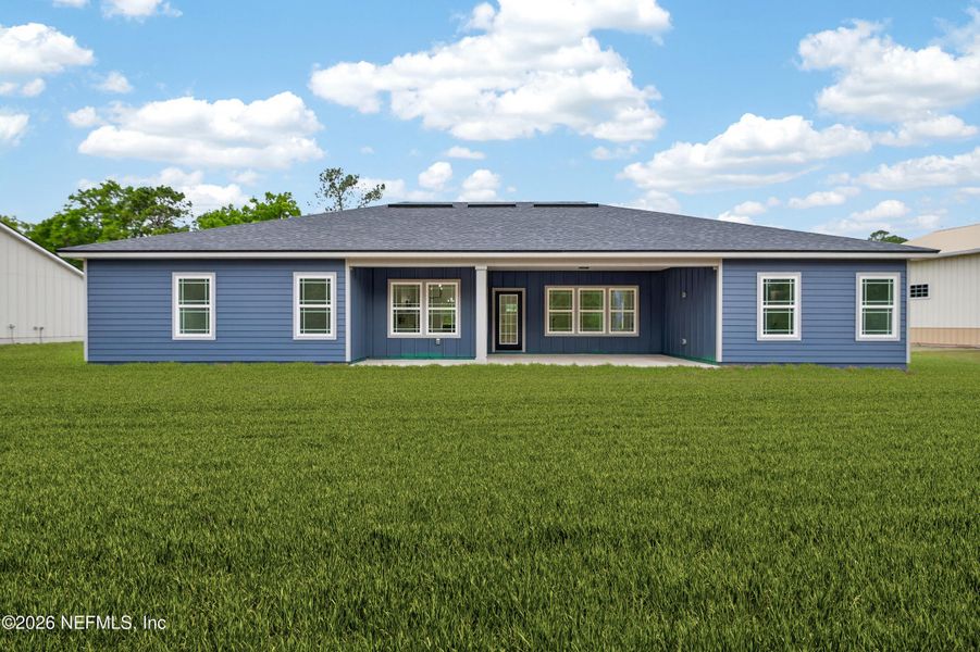Exterior details and patio area of a home in , Palatka (Image 3). Exterior details and patio area of a home in , Palatka (Image 3).