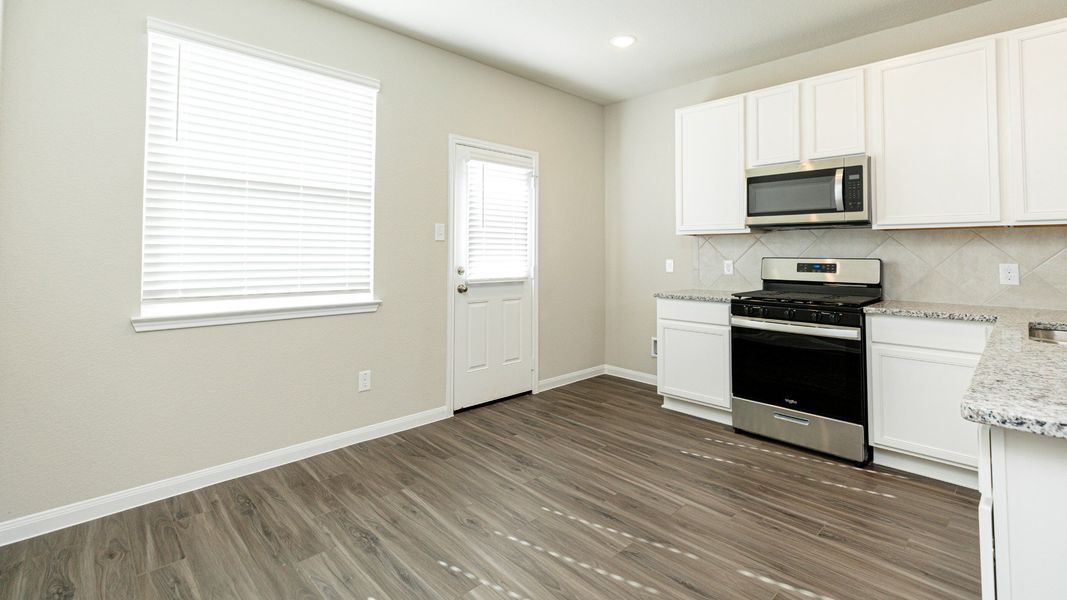 Kitchen and Dining Area