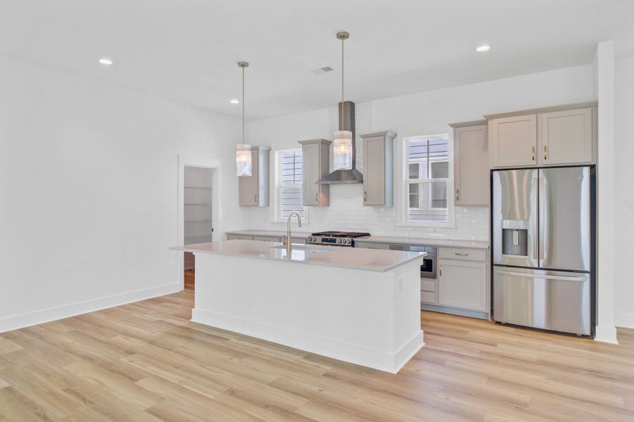 Furnished interior view inside a new home in , Summerville (Image 10).
