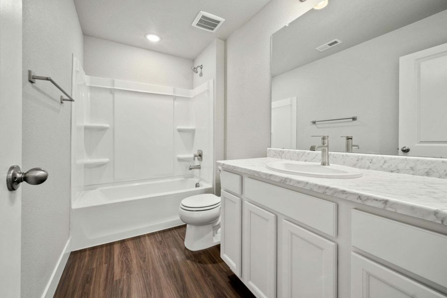 Representative furnished interior of a home built from the Balsam by View Homes in Aspen Ranch, Fountain (Image 3).