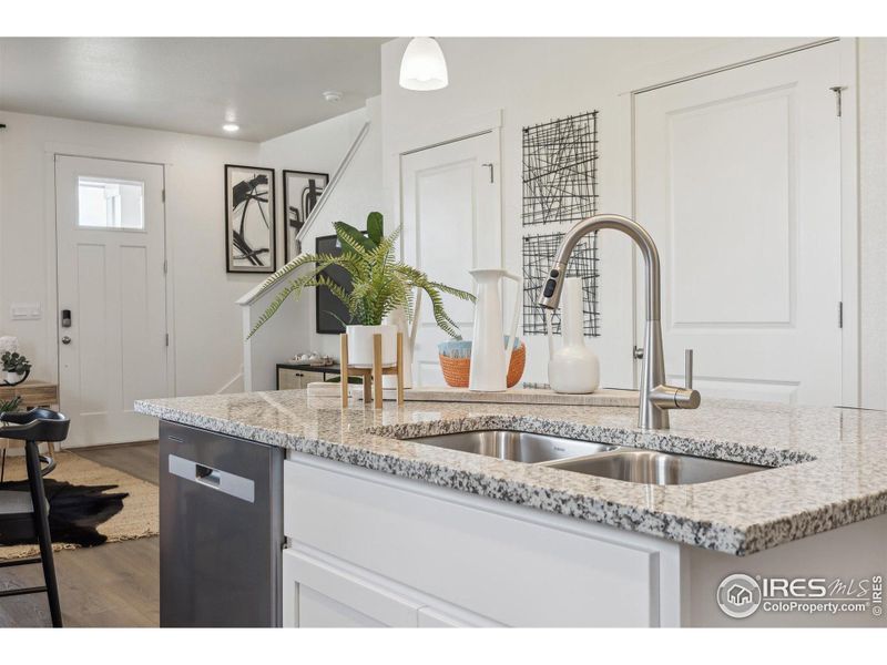 Furnished interior view inside a new home in Settlers Crossing, Commerce City (Image 17).