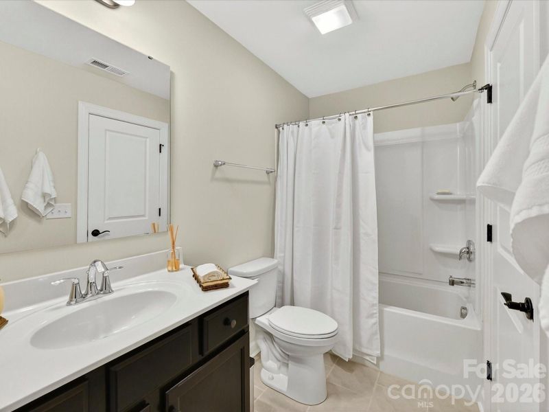 Furnished interior view inside a new home in , Monroe (Image 42).