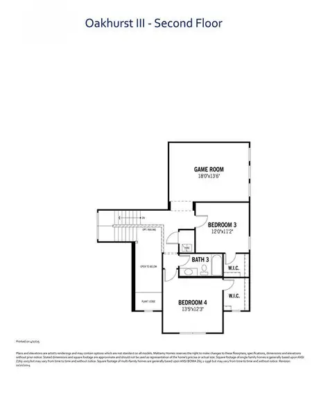 Oakhurst - Second Floor