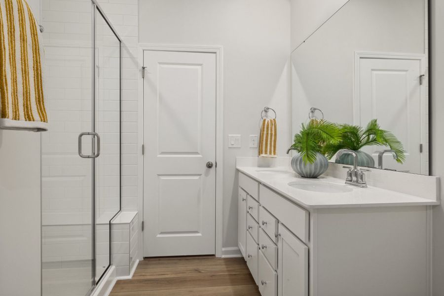 Representative furnished interior of a home built from the Starling by Centex in Carpenter Falls, Durham (Image 9).