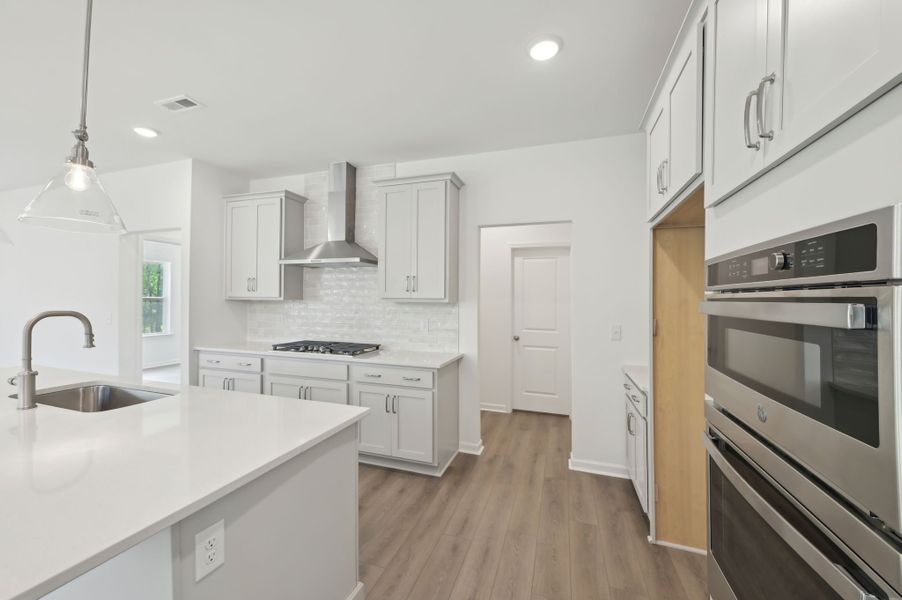 Representative furnished interior of a home built from the Jordan by Ashton Woods in Crescent Mills, Wilson's Mills (Image 4).