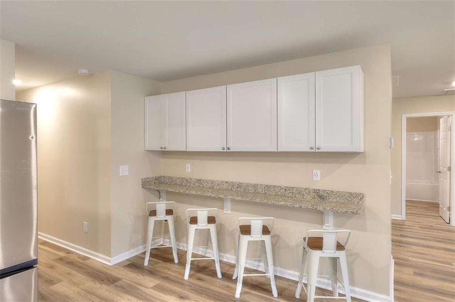 Furnished interior view inside a new home in , Monroe (Image 4).