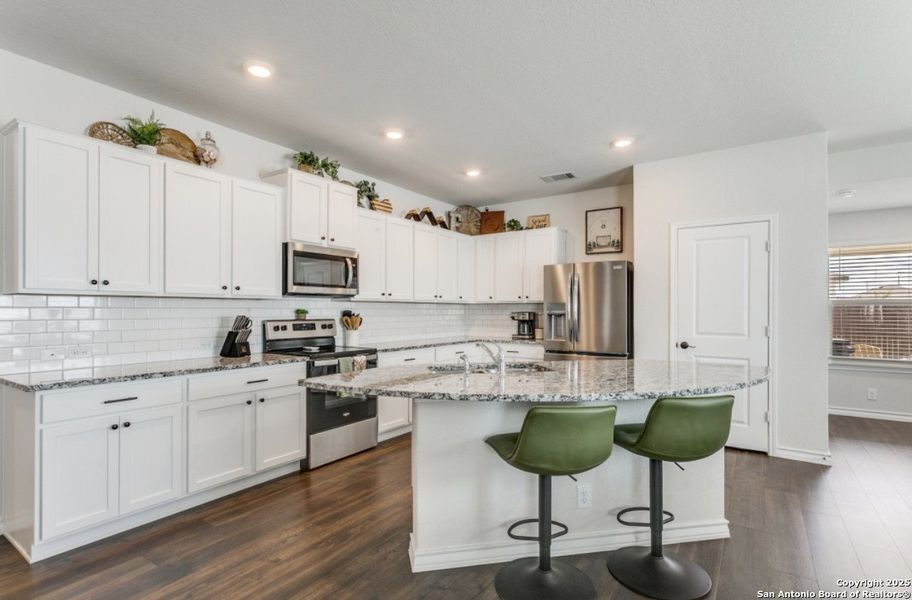 Furnished interior view inside a new home in Red River Ranch, Cibolo (Image 6).