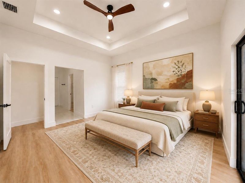 Furnished interior view inside a new home in , North Port (Image 7). Furnished interior view inside a new home in , North Port (Image 7).
