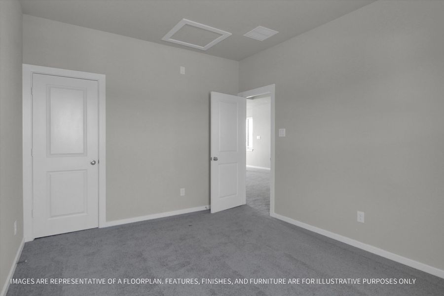 Spacious, unfurnished interior of a new home in Sunterra 50s, Katy (Image 31).