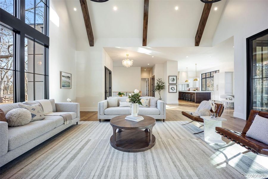 Furnished interior view inside a new home in , Colorado Springs (Image 11).
