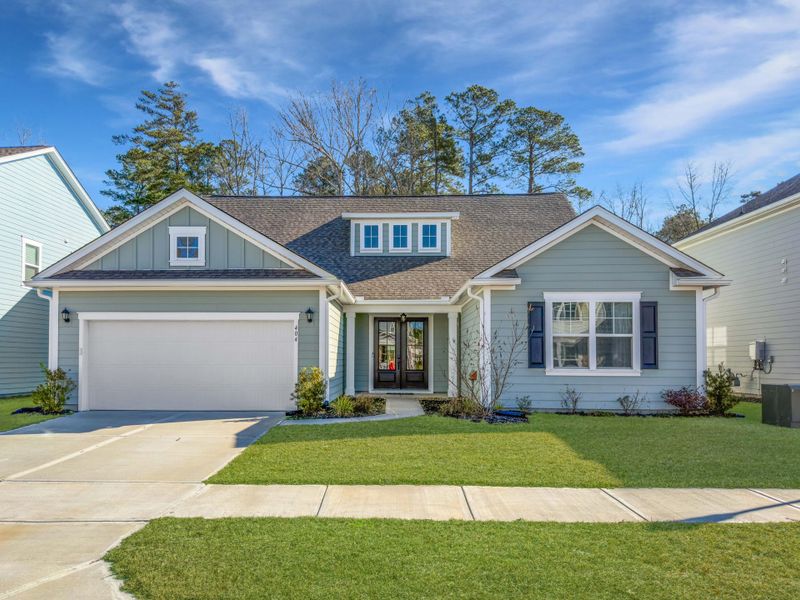 Front exterior of a new home in , Summerville, SC, highlighting curb appeal (Image 1). Front exterior of a new home in , Summerville, SC, highlighting curb appeal (Image 1).