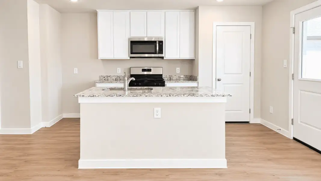 Representative furnished interior of a home built from the Davis by D.R. Horton in Flagstop Crossing, Odem (Image 5).