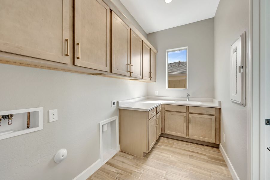 Furnished interior view inside a new home in Canyon Views – 70’ Sunrise Series, Litchfield Park (Image 5).