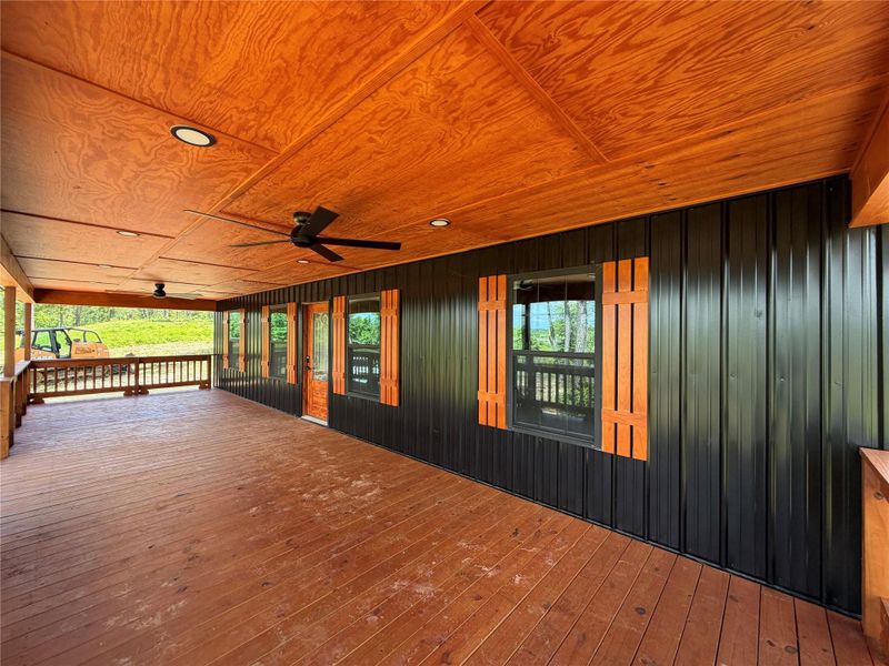 Exterior details and patio area of a home in , Broaddus (Image 20). Exterior details and patio area of a home in , Broaddus (Image 20).