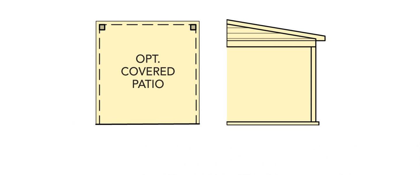 2D floor plan layout for the Bayberry by Kerley Family Homes in Park Center Pointe, Austell, GA (Image 4).