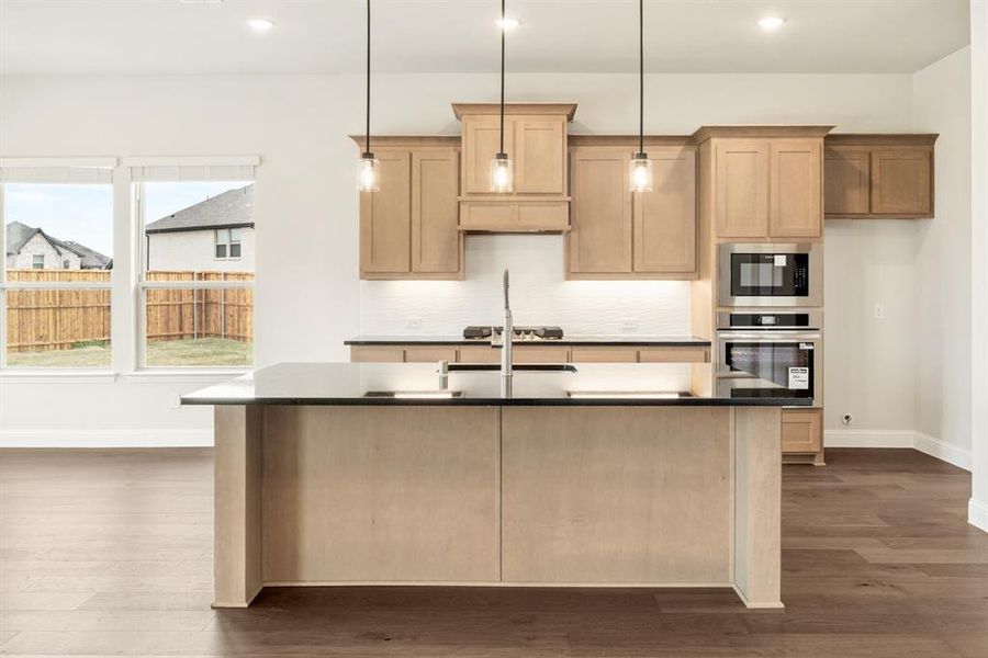 Furnished interior view inside a new home in ArrowBrooke, Aubrey (Image 11). Furnished interior view inside a new home in ArrowBrooke, Aubrey (Image 11).