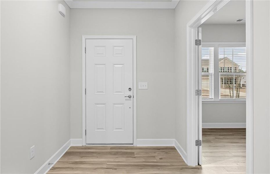 Spacious, unfurnished interior of a new home in Anderson Point, McDonough (Image 9). Spacious, unfurnished interior of a new home in Anderson Point, McDonough (Image 9).