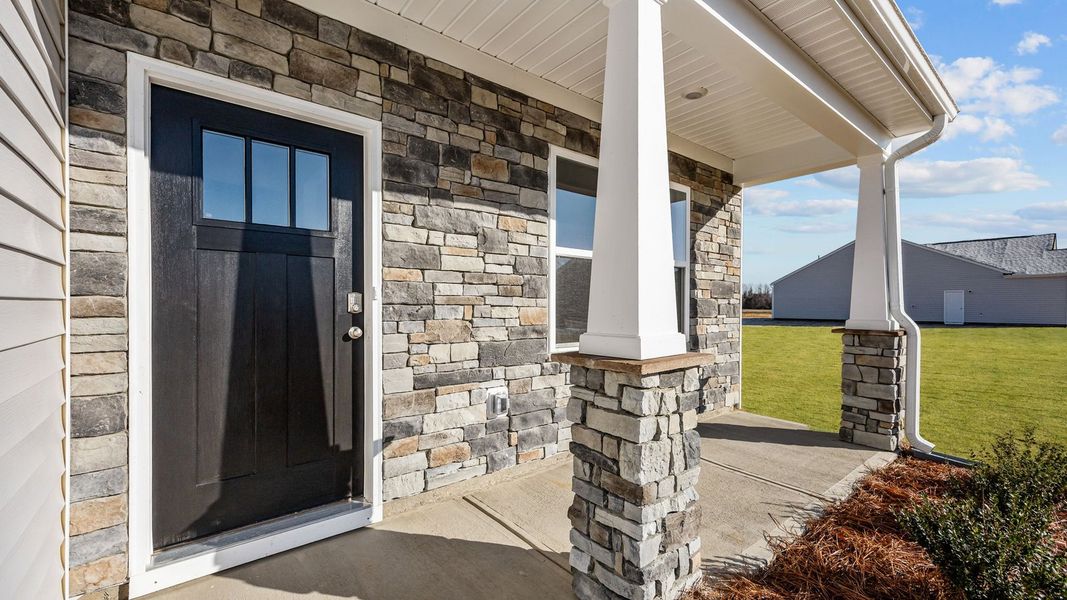 Exterior details and patio area of a home in Dail Farm, Farmville (Image 4). Exterior details and patio area of a home in Dail Farm, Farmville (Image 4).