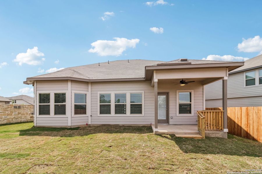 Exterior details and patio area of a home in Autry Pond, San Antonio (Image 3). Exterior details and patio area of a home in Autry Pond, San Antonio (Image 3).