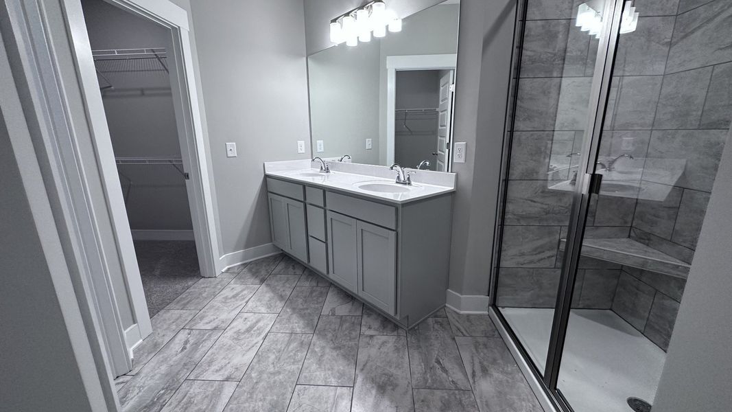 Furnished interior view inside a new home in Veterans Cove, Murfreesboro (Image 12).