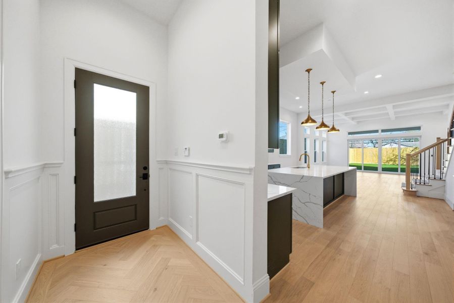 Furnished interior view inside a new home in , Houston (Image 5).