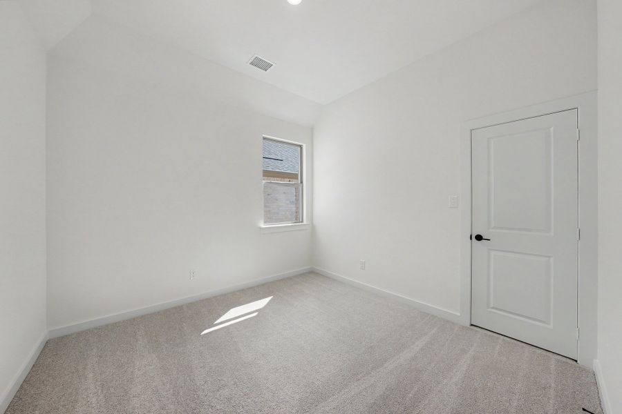 Spacious, unfurnished interior of a new home in Light Farms Brenham - 40' Lots, Celina (Image 34).