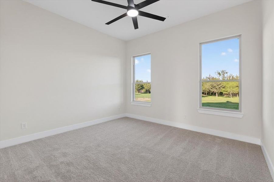 Spacious, unfurnished interior of a new home in , Celeste (Image 25).