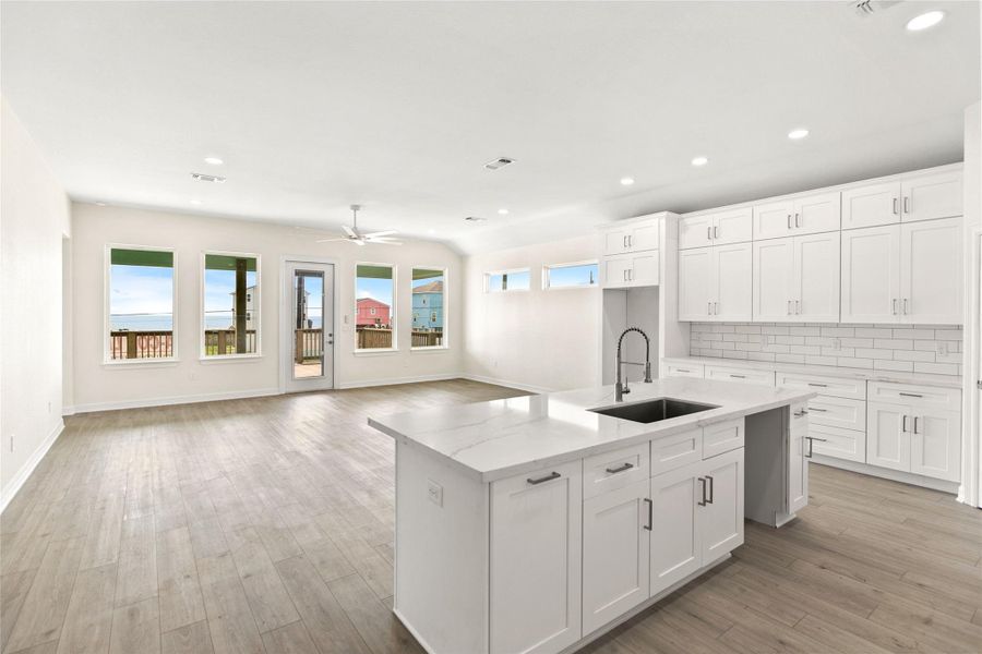 Furnished interior view inside a new home in , Freeport (Image 4).