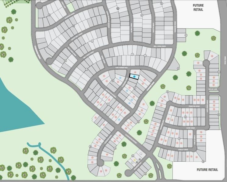 4224 Cleburne Lane Site Map