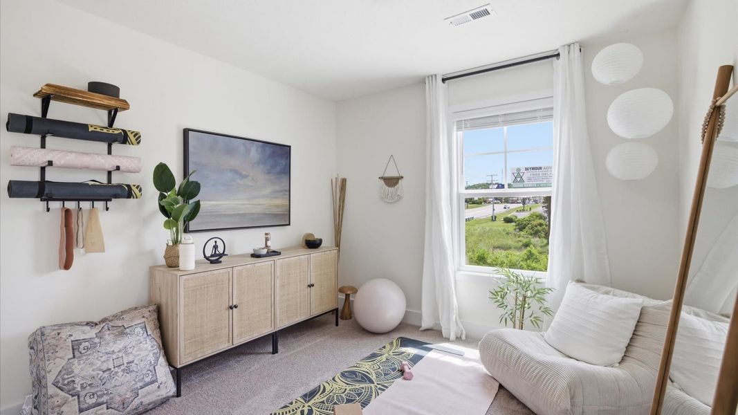 Furnished interior view inside a new home in Macon Townhomes, Seymour (Image 29).