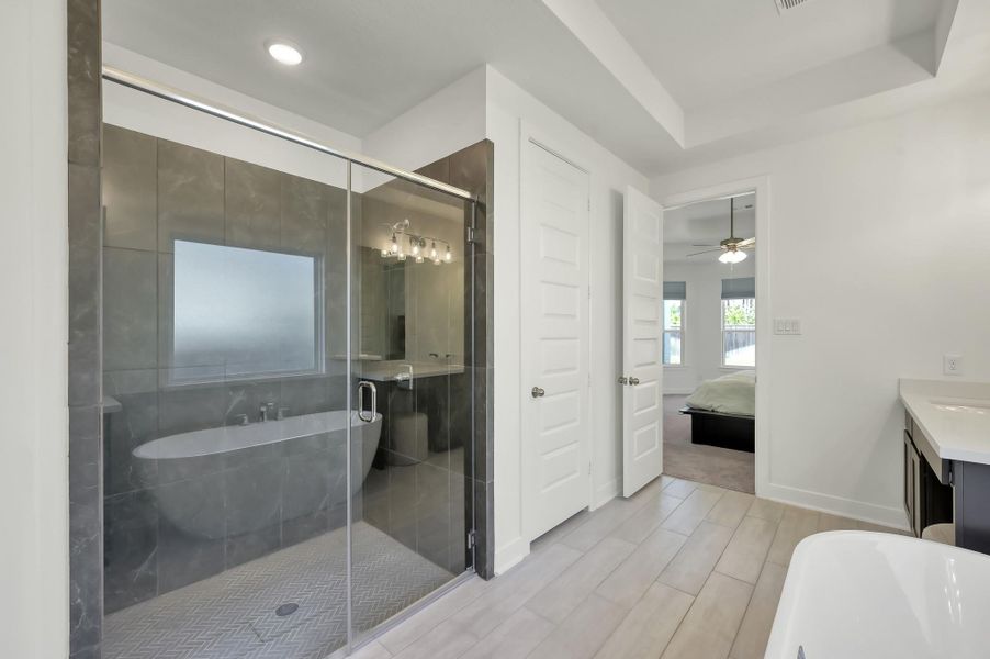 Furnished interior view inside a new home in , Montgomery (Image 29).