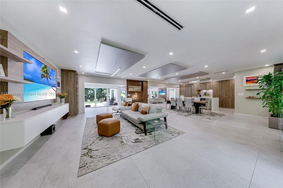Furnished interior view inside a new home in , Coral Gables (Image 6).