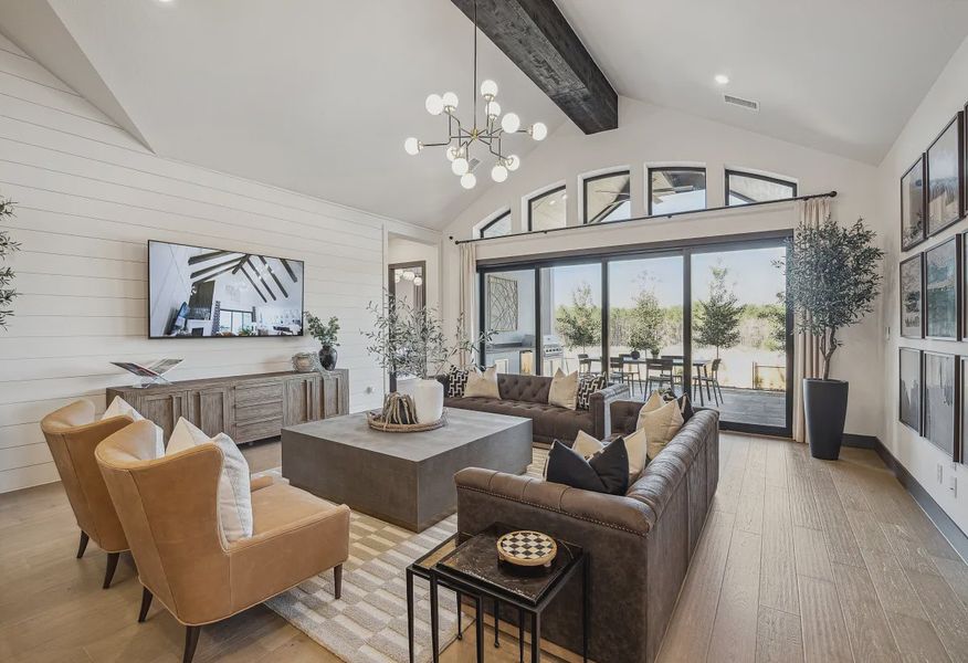 Plan 6029 Great Room - Staged - 8 of 24