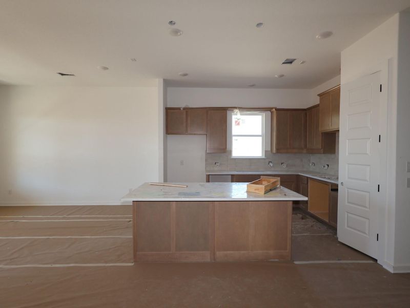 In-progress construction of a new home in Heritage, Dripping Springs, TX (Image 19).