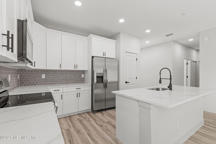 Furnished interior view inside a new home in , Jacksonville (Image 6).