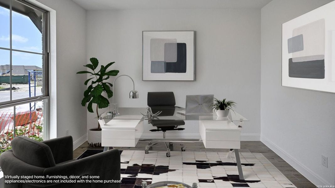 Furnished interior view inside a new home in Kallison Ranch, San Antonio (Image 13).