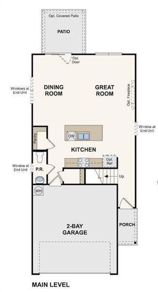 2D floor plan layout of this home in , Lawrenceville, GA (Image 3).